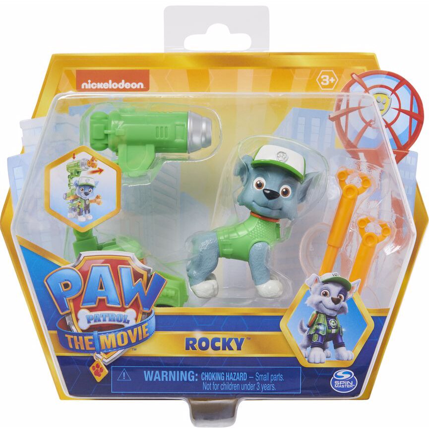Figurina Paw Patrol The Movie - Rocky